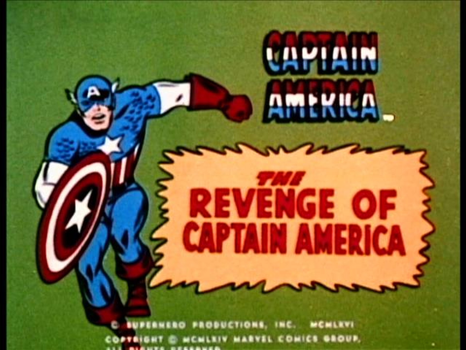 Captain America (1966) Cartoon – Episode 6: The Revenge of Captain America