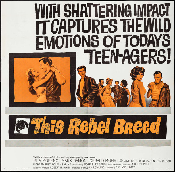 The Rebel Breed (The Black Rebels 1960) – Warlock Asylum Recommended Film