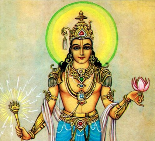 The Appearance of the Hindu Deity Indra in The Simon Necrnomicon